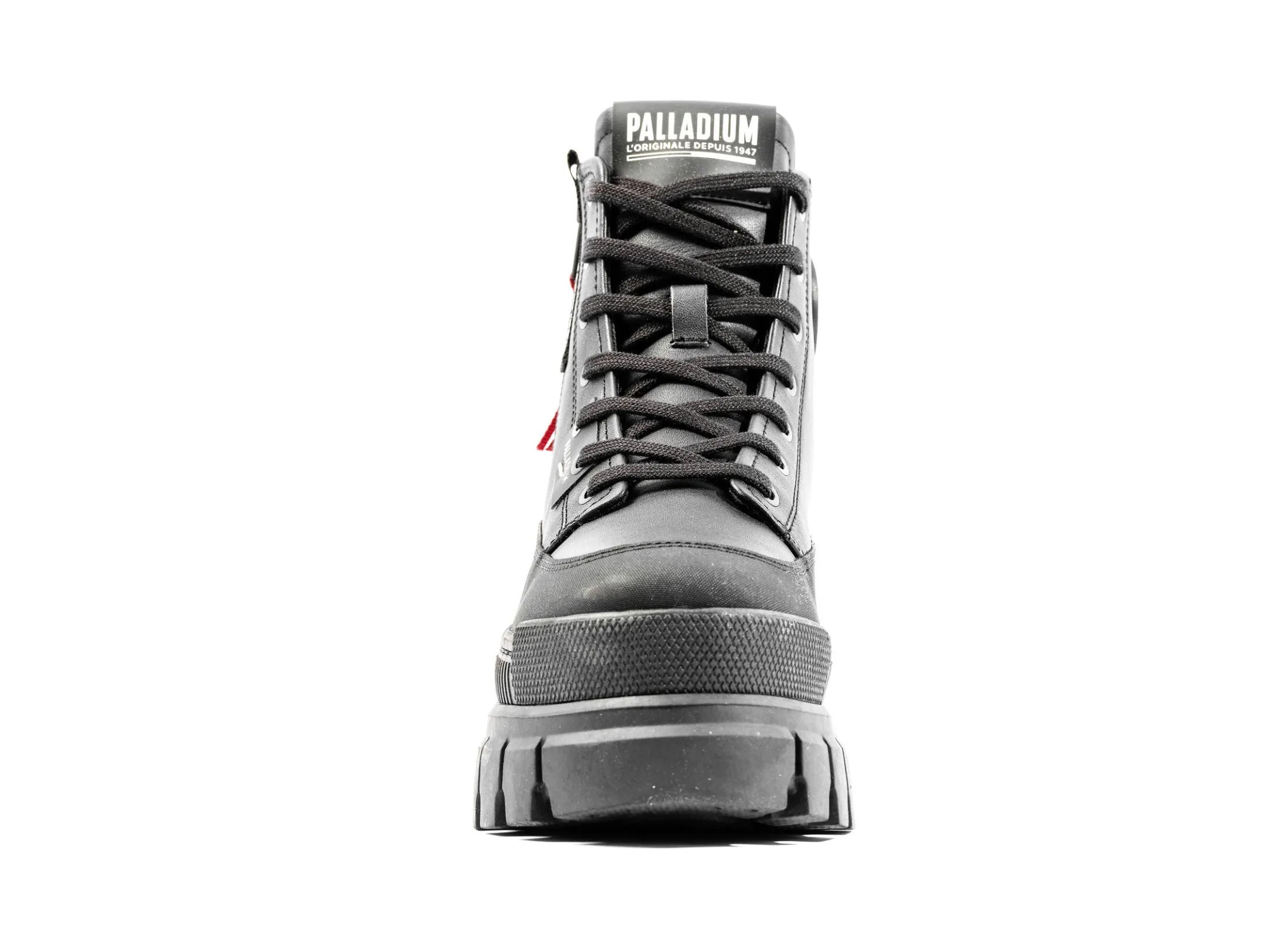 REVOLT BOOT ZIP LEATHER
